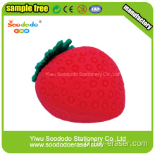 Strawberry Shaped Eraser Promotion, mini śliczny gumka